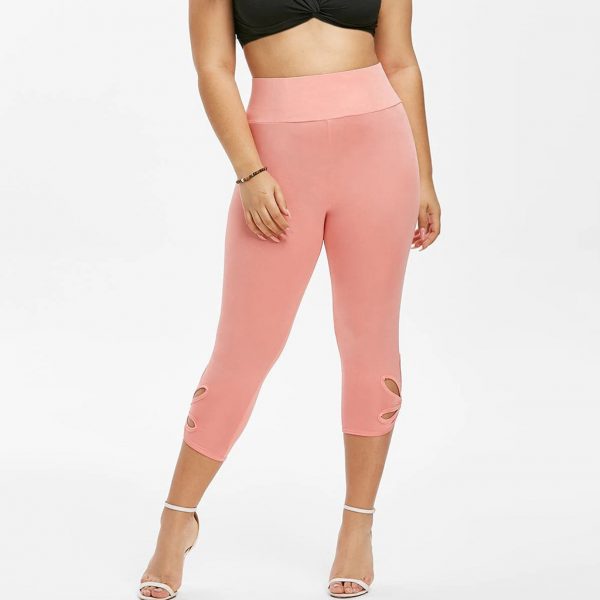 Pink Plus Size Leggings