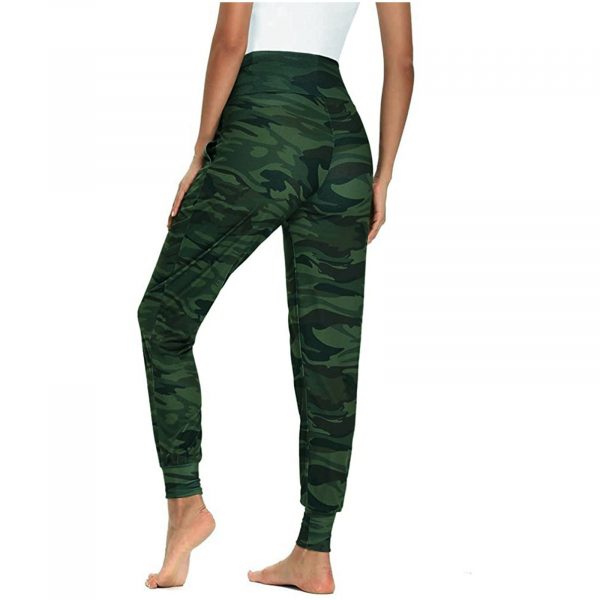 Maternity Leggings Green Camouflage
